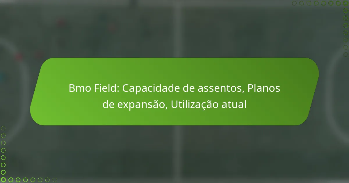 Bmo Field: Capacidade de assentos, Planos de expansão, Utilização atual