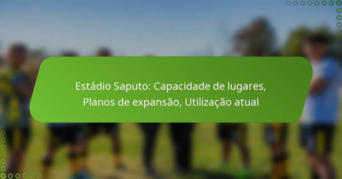 Estádio Saputo: Capacidade de lugares, Planos de expansão, Utilização atual